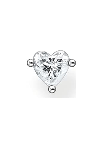 Image of THOMAS SABO Single ear stud heart silver 925 Sterling Silver