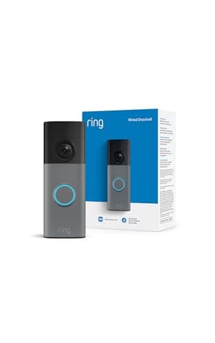 Image of Ring Wired Video Doorbell (newest gen) | Video Doorbell Camera with Retinal 2K, up to 6x Enhanced Zoom | Wide Field of View | Two-Way Talk | 30-day free trial of Ring Subscription Plan