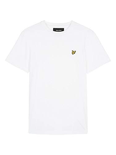 Image of Lyle & Scott Men's Basic Logo Short Sleeve Crew Neck T-Shirt, White, X-Large