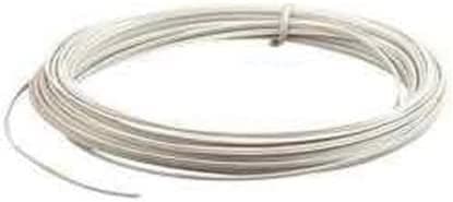 Image of electrosmart 10 Meter White Flat 2X Solid Core Flexible Door Bell Wire - Ideal for Door Bells Intercom Phone Entry Systems etc