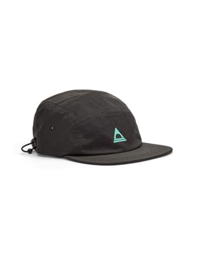 Image of Passenger Emerge 5 Panel Trail Cap (UK, Alpha, One Size, Black)