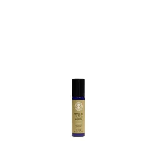 Image of Neal's Yard Remedies | Remedies to Roll - Women's Balance | Aromatherapy Oil | Gifts for Women | Patchouli, Geranium, Rose & Frankincense Promote Emotional Balance | 9ml,package may vary