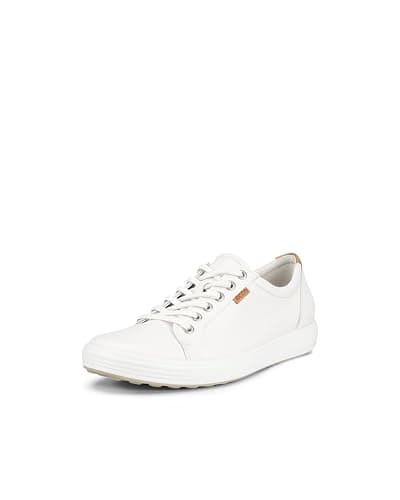 Image of ECCO Women's Soft 7 Sneaker, White, 6 UK