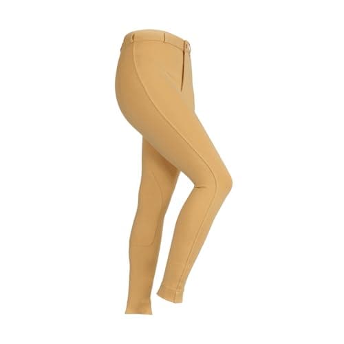Image of Shires Maids Childrens SaddleHugger Jodhpurs - Canary: 9-10 Yellow