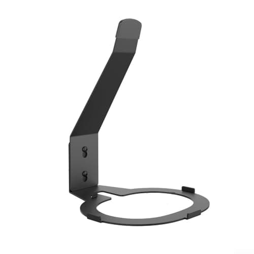 Image of Drivstraw Wall Mount Metal Stand for Sonos Move Speaker - Space-Saving Design| For Long lasting Black Steel Bracket with For Easy Installation Hardware for HOMEs Office Audio