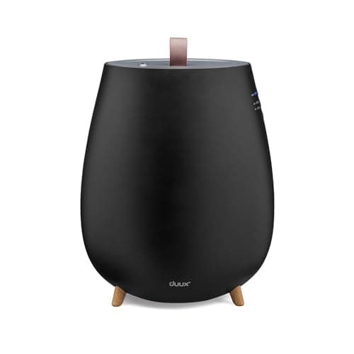 Image of Duux Day 2 Ultrasonic Humidifier for Healthy Indoor Air - 10 Hours Working Time Air Humidifier to Feel Good - 2.5 L Room Humidifier up to 30 m² - Bedroom Humidifier (Black)