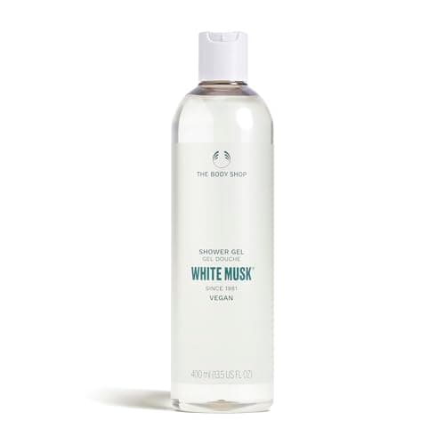Image of The Body Shop White Musk Shower Gel (1x 400ml), Iconic Women's Shower Gel, Floral & Sensual Body Wash with Signature Scent, Cruelty-Free Musk, Vegan Body Care