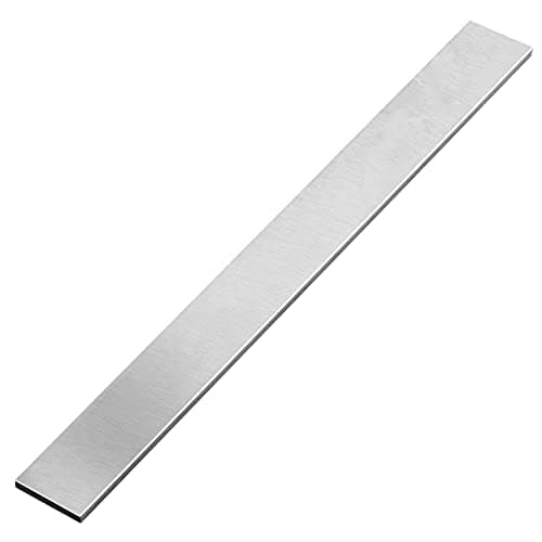 Image of Utoolmart HSS Lathe Tool Bit 5mm x 20mm x 200mm, Square Lathe Turning Tool Blanks, High Speed Steel Rectangular Fly Cutter Mill Blank 1pcs