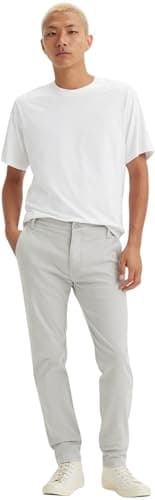 Image of Levi's Men's Chinos XX Taper with Stretch, Slim Fit, Grey (Mirage Gray Shady Gd), W29/L32