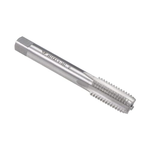 Image of MACHSWON Metric Taps M14 x 1.5mm, for Threading Machine and Electric Drills, H2 High Speed Steel Ti-Coated, Right Hand Thread Plug Tap Threading Tapping Tool, 1pcs