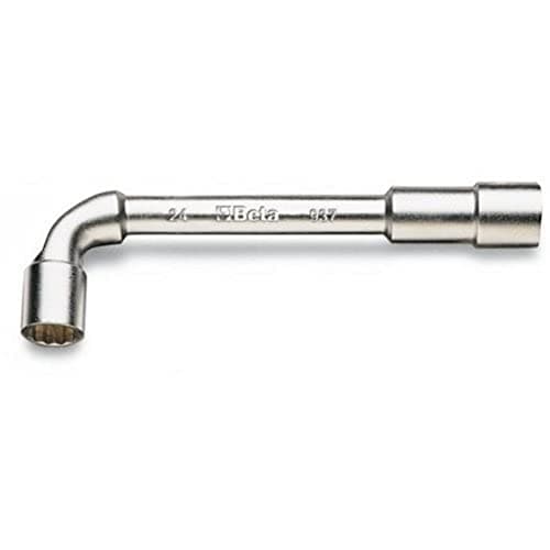 Image of Beta 9370009 Model 937 9X9 Double Ended Hexagon/Bi-Hex Socket Wrenche, Chrome-Plated, 9 x 9 mm Size