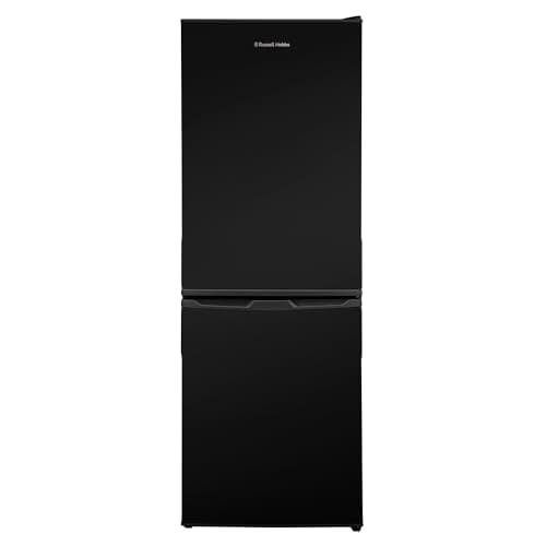 Image of Russell Hobbs Fridge Freezer Low Frost Black 60/40, 173 Total Capacity, Freestanding 50cm Wide 145cm High, Fast Freeze, Adjustable Thermostat, 2 Year Guarantee RH145FF501E1B