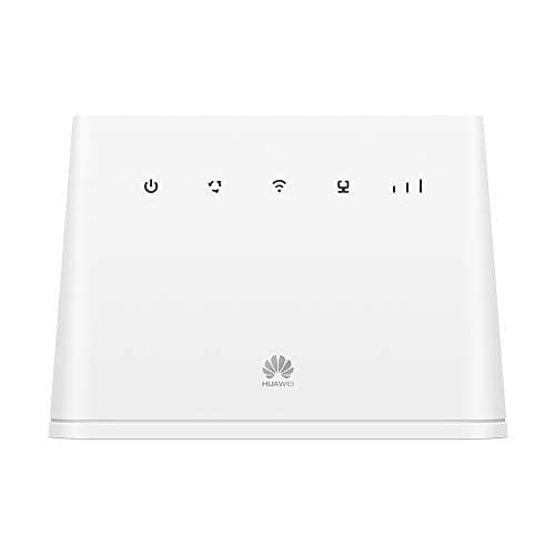 Image of HUAWEI B311-221- 4G LTE 150 MBps Wireless Router, Mobile WiFi, with 1 GE LAN/WAN Port, 300 MBps Speed WiFi, White, 2022 Version