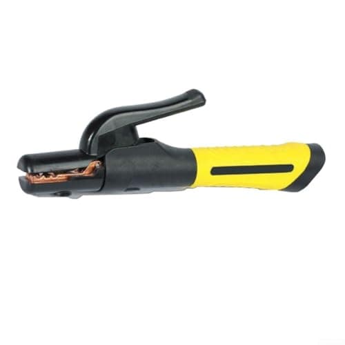 Image of 500A Electrode Holder with Reinforced Jaws and Insulated Handle for Safe and Secure Welding Operations