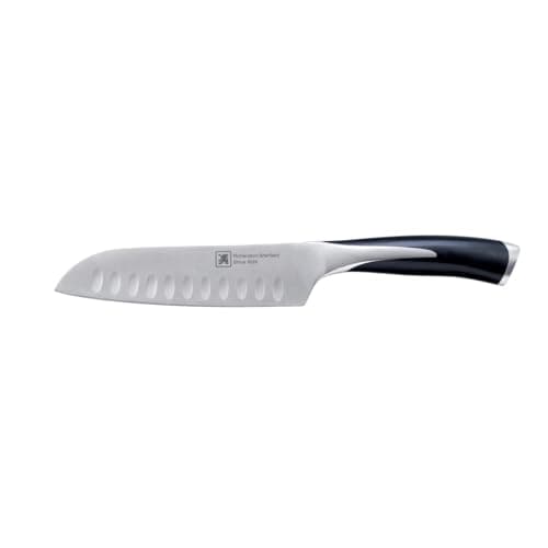 Image of Richardson Sheffield R14000P165160 "Kyu" Finest Stainless Steel "Santoku" Kitchen Knife, Black, 12.5 cm