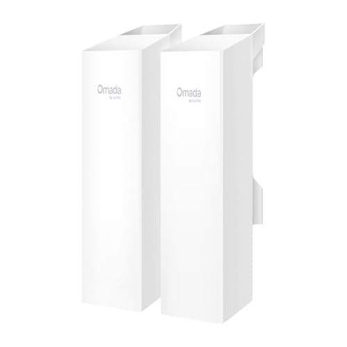 Image of TP-Link Omada Point to Point Wireless Bridge Outdoor | 5GHz | 867Mbps | PtP&PtMP | 1km, 0.6mile | 3 Gigabit Ports | PoE or DC Powered | IP65 Weatherproof | Preconfigured, Plug&Play(EAP211-Bridge KIT)