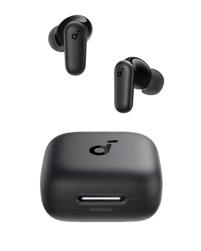 Image of soundcore P30i by Anker Noise Cancelling Earbuds, Strong and Smart Noise Cancelling, Powerful Bass, 45H Playtime, 2-in-1 Case and Phone Stand, IP54, Wireless Earbuds, Bluetooth 5.4, App Control