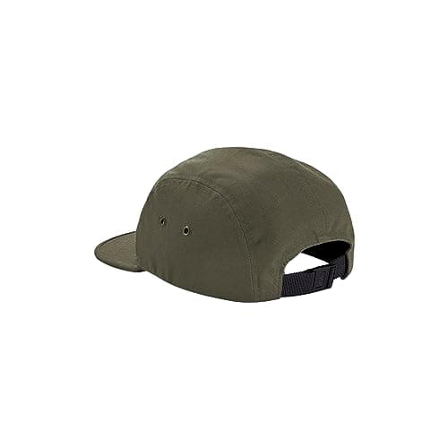 Image of Beechfield® B654 Canvas 5 Panel Camper Cap - Olive Green