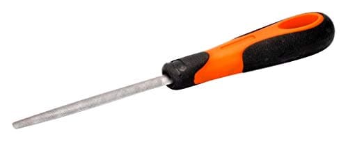 Image of Bahco 1-210-10-3-2 Type of Cut-3 Half-Round File, Multi-Colour, 250 x 26.5 x 7.5 mm