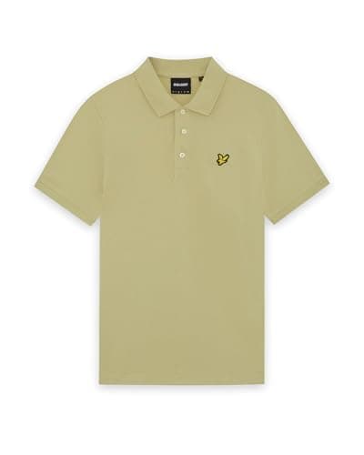 Image of Lyle & Scott SS Polo Shirts Plain Polo Shirt Y119 Herb Green, XXL