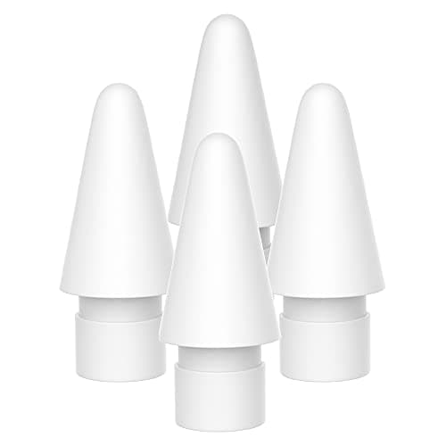 Image of Replacement Tips Compatible with Apple Pencil 2 Gen iPad Pro - iPencil Nib for iPad Pencil 1st/2nd Gen White 4 Pack