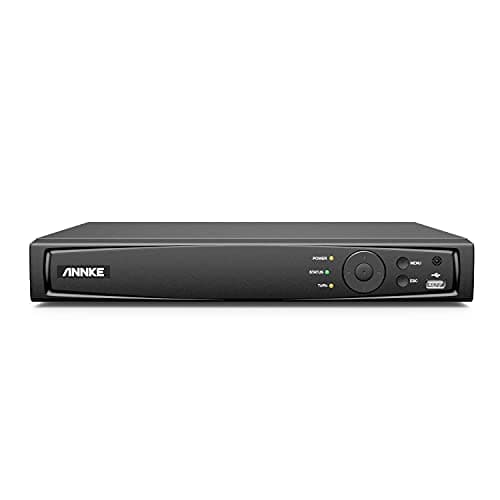 Image of ANNKE 4K PoE NVR, 8 Channel CCTV Camera System Supports 12MP/8MP/6MP/5MP/4MP/3K HD PoE IP Camera, Network Video Recorder for 24/7 Surveillance Recording (HDD Not Included)