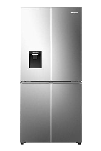 Image of Hisense American Fridge Freezer - Stainless Steel - E Rated