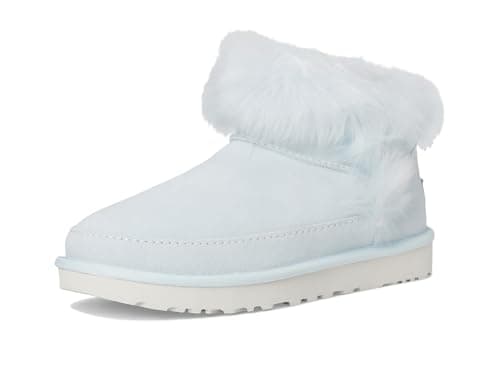 Image of UGG womens Classic Ultra Mini Chalet, Reef Blue, 5 UK