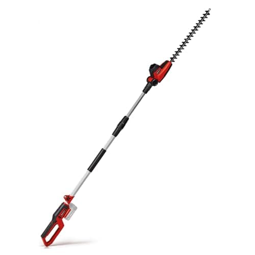 Image of Einhell Cordless Hedge Trimmer 18V Power X-Change, Telescopic High Reach with Rotating Main Grip 7 Position Tilt, Motor Head, Without Battery GC-HH 18/45 Li T-Sol