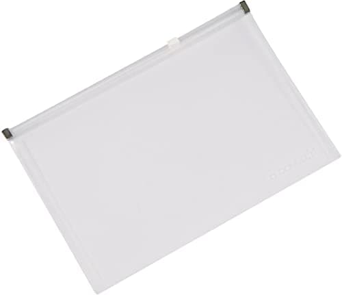 Image of Q-Connect Document Zip Wallet A4 Transparent (Pack of 10)