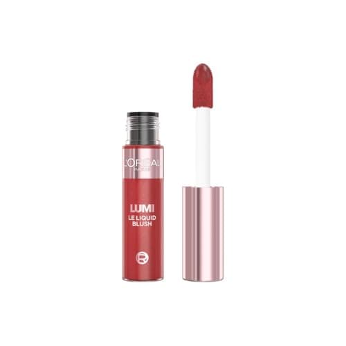 Image of L'Oréal Paris Lumi Le Liquid Blush, Lightweight Radiant Colour & Glowy Finish, Highly-Pigmented, Buildable, Blends Seamlessly For A Gorgeous, Lasting Glow, 635 Glowy Worth It