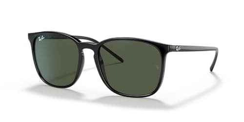 Image of Ray-Ban Men's 0RB4387 Sunglasses, Black, 56