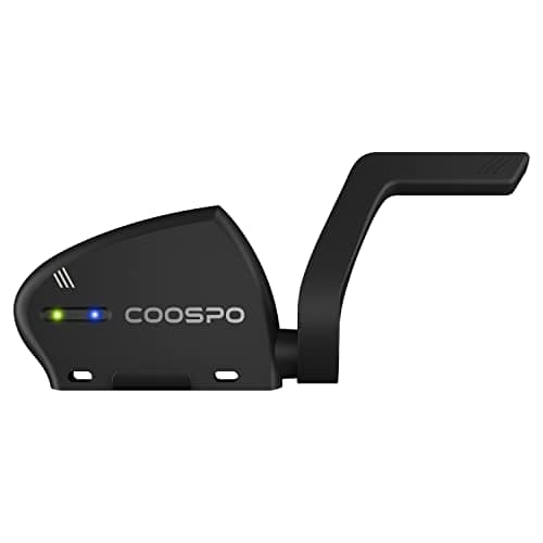 Image of COOSPO Cadence and Speed Sensor, Bluetooth ANT+ Wireless 2 in 1 RPM Bicycle Cadence Sensor, Bike Speed Sensor for Cycling Computer, Compatible with Zwift/Wahoo/Peloton/Openrider/Rouvye APP