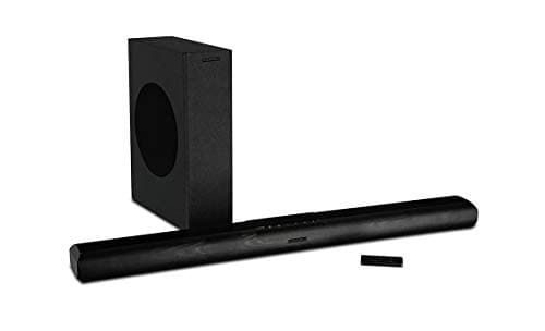 Image of Wharfedale Vista 200s Soundbar with Subwoofer in Black
