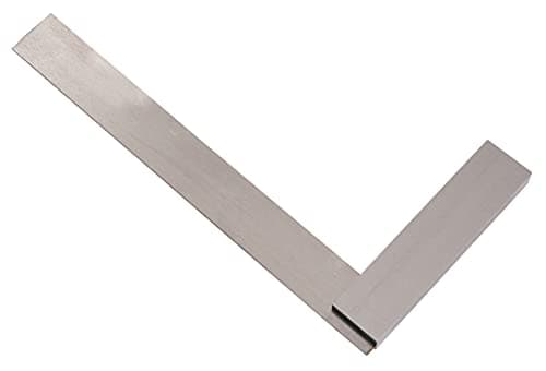 Image of Amtech - Engineer s Square, Hardened & tempered steel, Finely polished for accurate marking, For wood and metal, 230 mm / 9 in