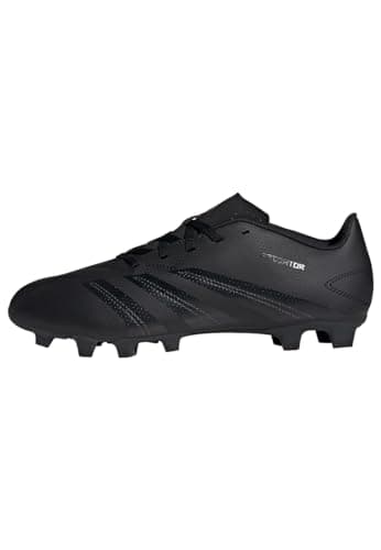 Image of adidas Unisex Predator Club Flexible Ground Football Boots, Core Black/Carbon/Core Black, 11 UK