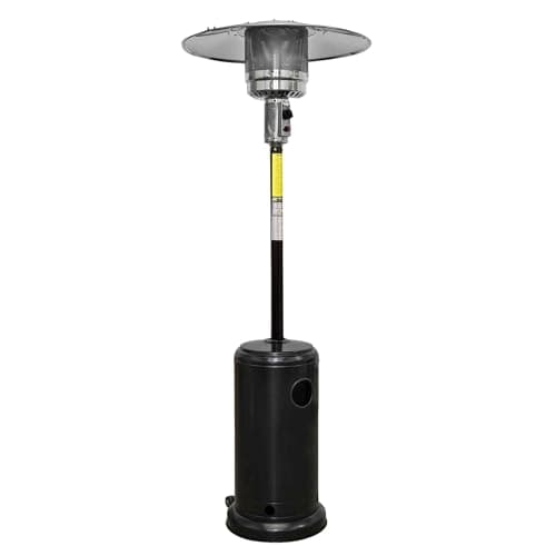 Image of Dellonda 13kW Outdoor Garden Gas Patio Heater for Commercial & Domestic Use, Black - DG1