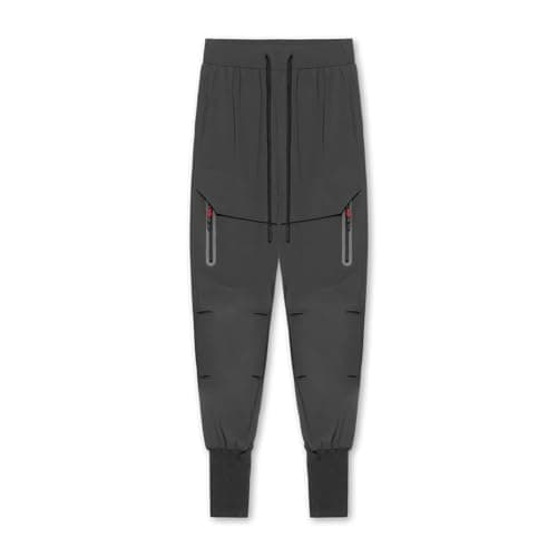 Image of Stretch Cargo Trousers Mens Pleated Trousers for Men Grey, XL