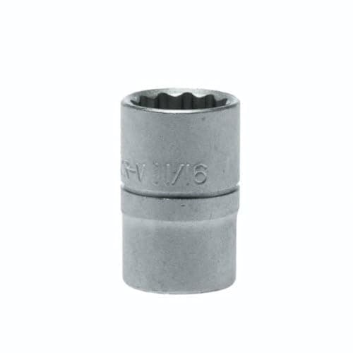 Image of Teng Tools M120122C Bi-Hexagon 11/16 AF Socket – Chrome Vanadium Steel, Satin Finish, 1/2in Drive, 38mm Length Professional AF Socket for Automotive, DIY & Workshop Use