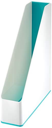 Image of Leitz Wow Duo Colour 53621051 Magazine File Set of 4 Ice Blue