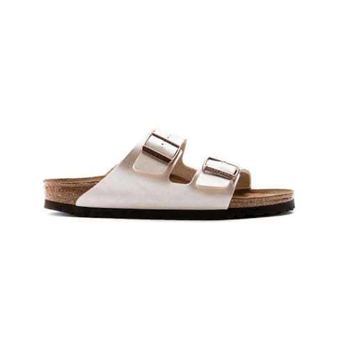 Image of Birkenstock Arizona Graceful Pearl White Birko-Flor Graceful