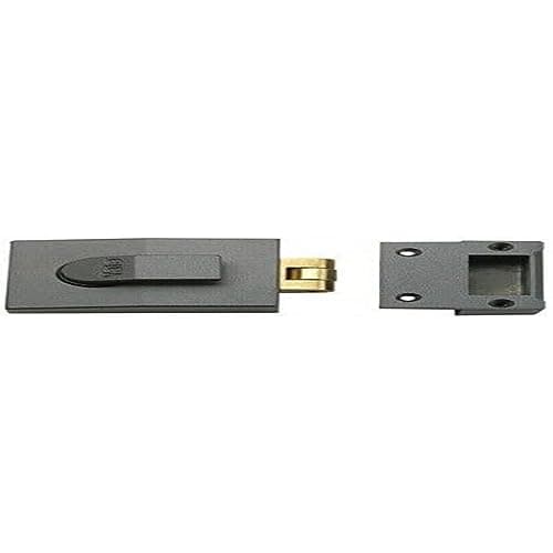 Image of Yale B-81-DMG-60 Nightlatch Case Only with Rollerbolt, Standard Security, Dark Metallic Finish, 60 mm Backset