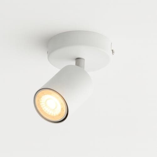 Image of CGC Lighting Modern Contemporary Design Adjustable Heads GU10 Ceiling Spot Lights (White, Single)