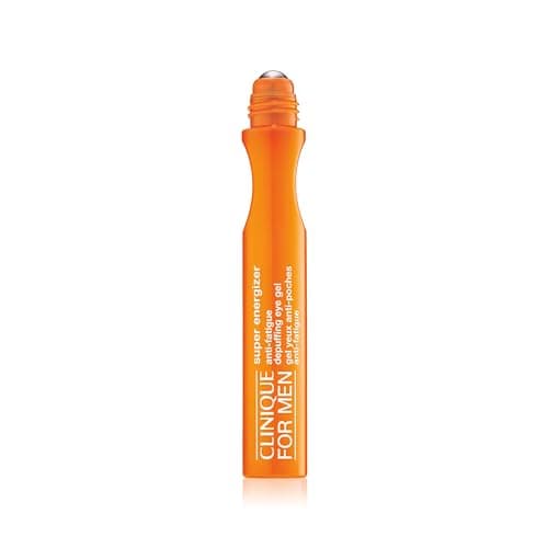 Image of Clinique For Men Super Energizer Anti-Fatigue Depuffing Eye Gel, Cooling Roll-On Gel Eye Cream With Hyaluronic Acid