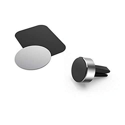 Image of Hama Universal Car Holder Magnet Aluminium (for all Smartphones and Tablets, Air Vent Slot, Weight 52g) Black/Grey