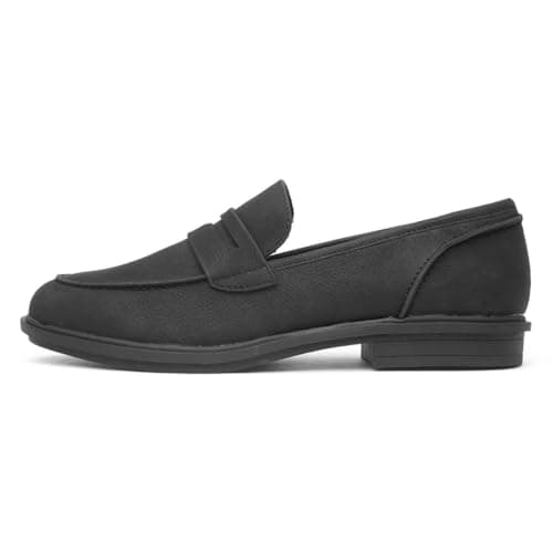 Image of Rocket Dog Women's Gabby Loafer Flat, Black, 6 UK