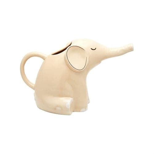 Image of Sass & Belle Elephant Watering Can – Decorative Indoor & Outdoor Watering Can for Plants – Cute Plastic Design for Garden, Patio, or Home – Ideal for Sass and Belle Lovers