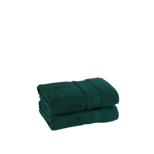 Image of Sterling Mill 600 GSM Turkish Cotton Towels (Pack of 2) – Ultra Soft, Highly Absorbent & Durable, Luxury Bath Towels – Ring-Spun Cotton - 70cm x125cm