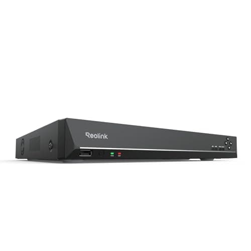Image of Reolink 36 Channel NVR, 3 HDD Bays, Supports 16MP/4K/5MP CCTV, 24/7 Surveillance Recording, Integrated O/I Alarm, No PoE Port, Requires Reolink PoE Switch, RLN36 (No HDD Included)