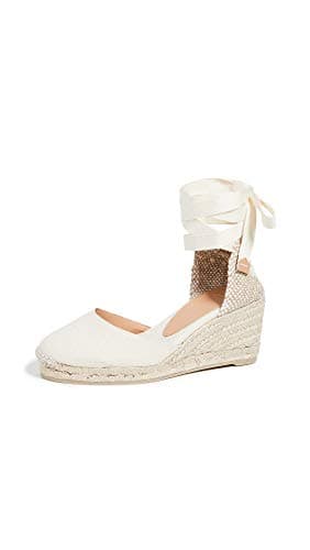 Image of Castañer Carina C/6/001, Women's Espadrilles Espadrilles, Ivory (Ivory 203), 6 UK (39 EU)